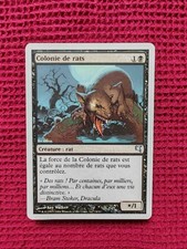 Lot N307 20 cartes magic the gathering thèmes rats très bon état