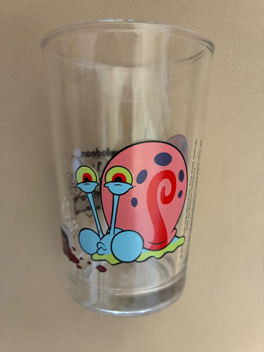 Verre bob éponge - verre,
