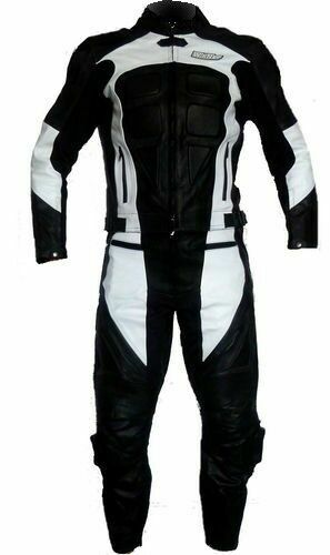 Combinaison moto cuir - moto, en