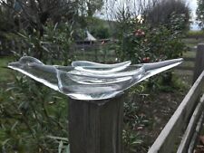 ANCIEN VIDE-POCHE EN CRISTAL