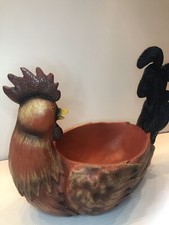 Large Vintage Resin Rooster