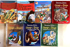 7 GERONIMO STILTON Royaume de la fantaisie - Voyages dans le temps - Jeux