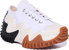 Converse 172896C Run Star Motion Unisexe Plateforme Blanche Taille 2-7