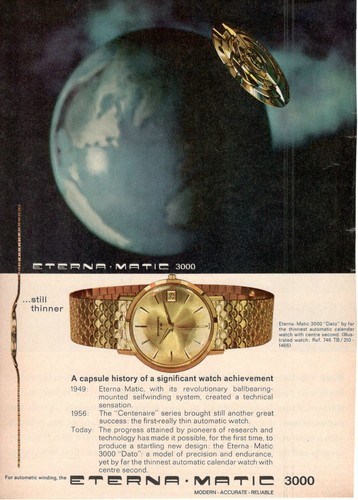Eterna matic montre - eterna,