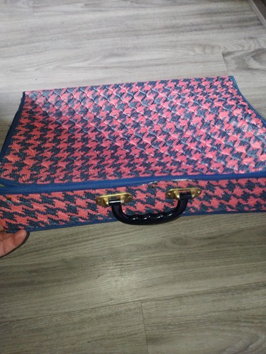 Valise vintage plastique - valise,