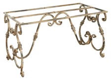 Biscottini Base Table En Fer