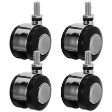  4 Pcs Roulette Pour Chaise De Bureau Roues Roulettes Universelles