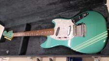 Fender Japan MG-69-77CO Mustang Ocean Turquoise Metallic Electric Guitar Used