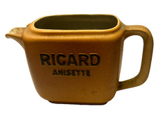 Vintage Ricard Pitcher Carafe Jug French Ricard Water Jug Ceramic Good condition