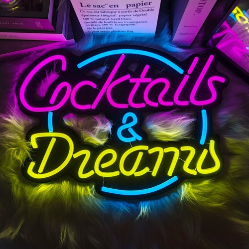 Néon led cocktails - led, “cocktails