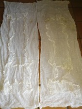 2 anciens ornements dessus de lit fin 19 ème