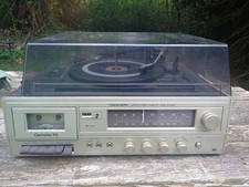 Vintage Realistic Clarinette 90 Turntable Cassette Player Radio Shack Not Tested