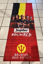 DRAPEAU FLAG BIERE BELGE BELGIAN BEER JUPILER RED DEVILS EURO 2016 # ALL IN RED
