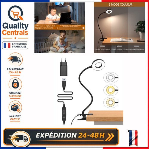 Lampe bureau led pince - lampe,