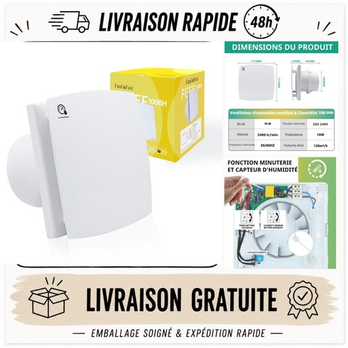 Extracteur air salle bain - salle,