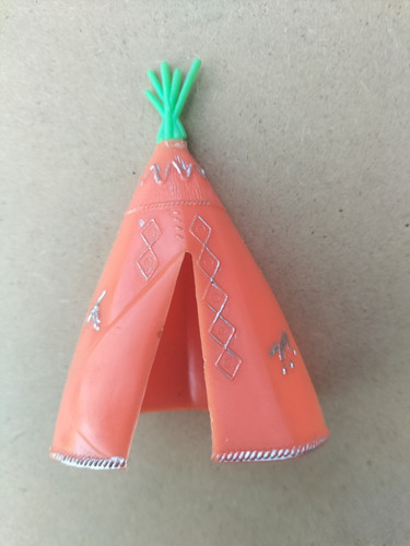 Plastic toy tente tipi - toy, indien