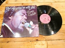 BARRY WHITE WHAT AM I GONNA DO WITH YOU LP 33T VINYLE EX COVER EX ORIGINAL 1975