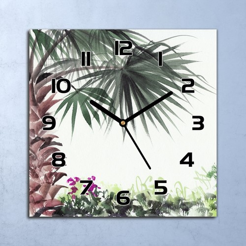 Horloge murale design verre - horloge,