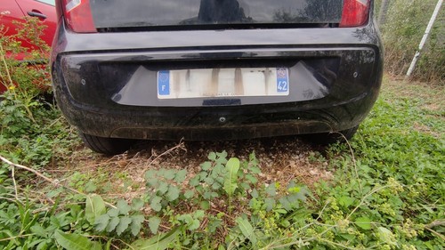 Pare choc arriere volkswagen - pare-choc,