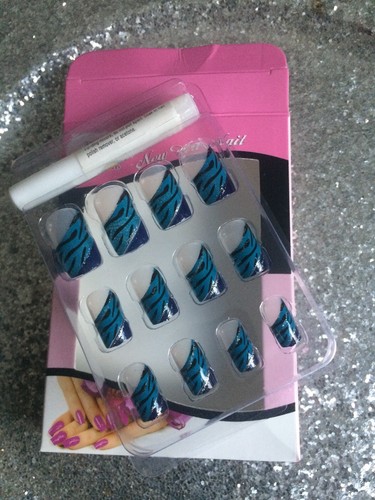 Kit faux ongles - faux, 12