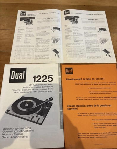 Dual 1225 manuel - , platine