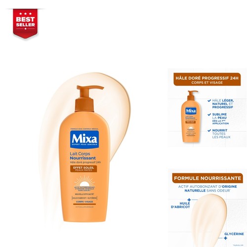 Mixa autobronzant lait corps - autobronzant,