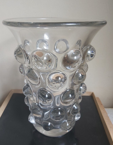 Vase bulles verre - vase, "bulles",