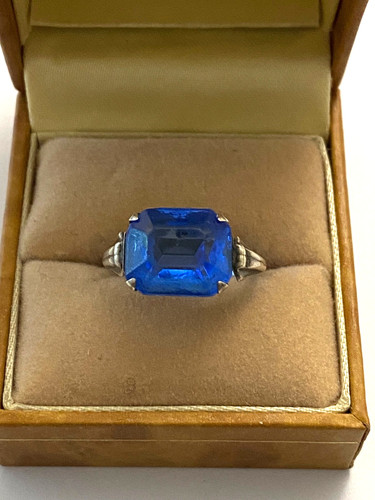 Ancienne bague art - art, déco