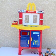 Vintage MCDONALD'S Drive Thru Center Kitchen Toy + 105cm Dinette Accessories