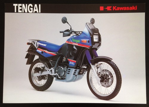 Feuillet brochure kawasaki - brochure, 650