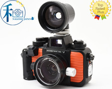 [N MINT w/Finder] Nikon Nikonos V Orange Underwater Film Camera 28mm f/3.5 JAPAN