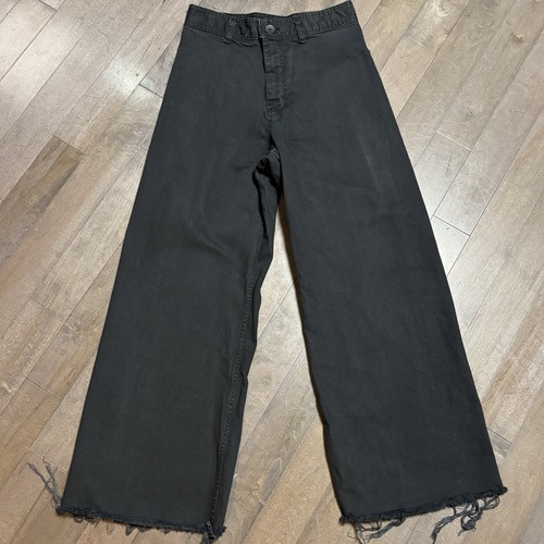 Zara black wide leg - zara,