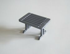 PLAYMOBIL (V603) LEISURE - grey folding table camping tent 5435 70089 