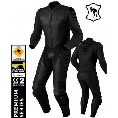 Combinaison moto cuir - moto, en
