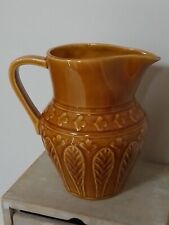 Sarreguemines Slipper Pitcher