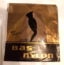 Bas Nylon Vintage fin T2 sans