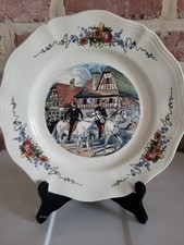 Assiettes/Sarreguemines/