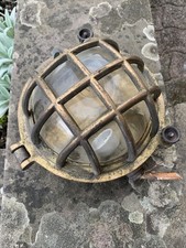 Very Nice Solid Brass Wall/Sea Ceiling Deck Lamp (2)