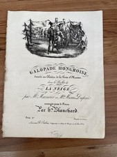 BALLET-PANTOMIME La Neige 1827