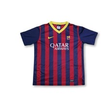Maillot de football rétro domicile enfant FC Barcelone 2013-2014