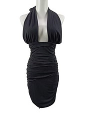 ZARA Robe dos-nu Dames Robe T EU 36 noir élégant