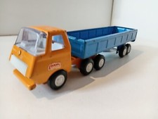 Sanson GMC semi trailer dump truck with slings great 1/43 same Tonka