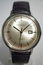 IWC ACIER AUTOMATIQUE, DATE, CALIBRE 8531, TRÈS BON ÉTAT, 1962