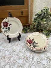 Lot de 6 Assiettes à Dessert Anciennes L'Amandinoise - Modèle Café Mars Vinatge