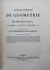 DUPIN. Développements de