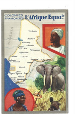 CARTE GEOGRAPHIQUE ILLUSTREE