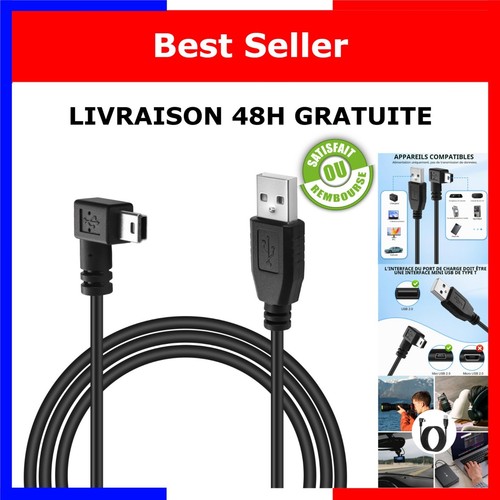 Câble usb compatible garmin - câble,