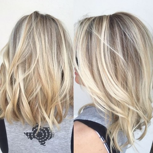 Ash brown with light - light, blonde