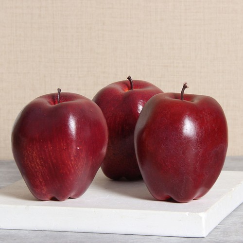 4pcs faux accessoire pomme - 4pcs,