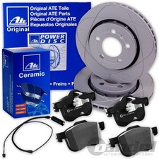 ATE Powerdisc Disques 300mm + Plaquettes en Céramique Avant Convient pour BMW